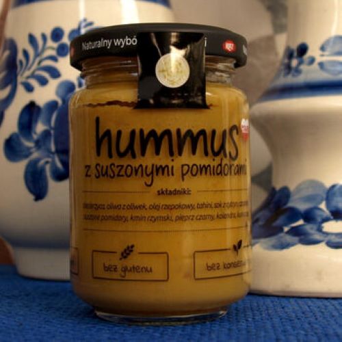 hummus z suszonymi pomidorami Hotz lokalne produkty Spiżarnia Wędlin Toruń
