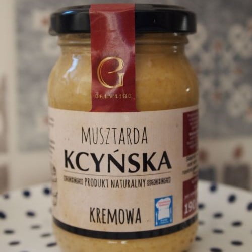 musztarda kcyńska kremowa Grewling bez konserwantów