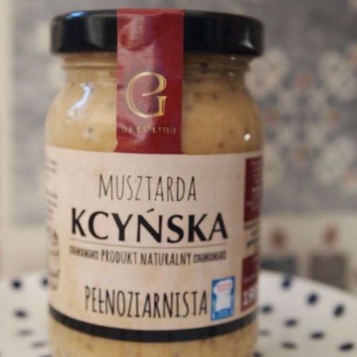 musztarda kcyńska pełnoziarnista Grewling bez konserwantów