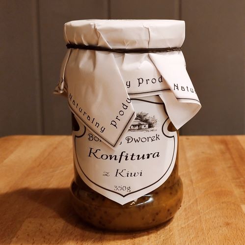 Konfitura z kiwi 350 g Borowy Dworek do kupienia w Toruniu Spiżarnia Wędlin Toruń