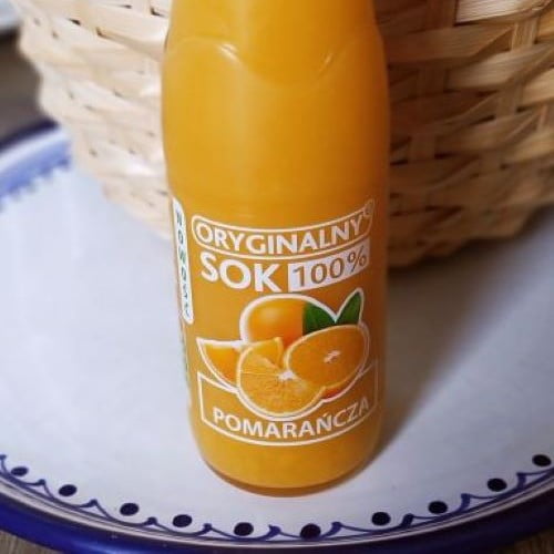 oryginalny sok pomarańcza do kupienia w Toruniu z dostawą do domu