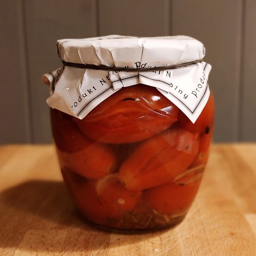pomidorki w ziołach 480 g przetwory bez konserwantów Toruń