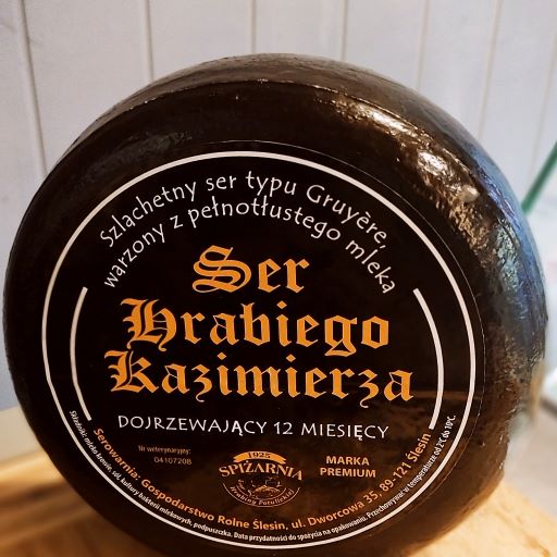Naturalny ser ślesiński (ser hrabiego Kazimierza) do kupienia w Toruniu w Spiżarni Wędlin Toruń