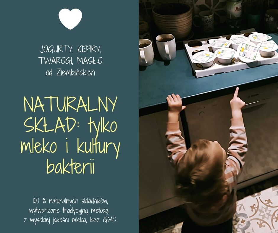 JOGURTY, KEFIRY, TWAROGI od Ziembińskich
